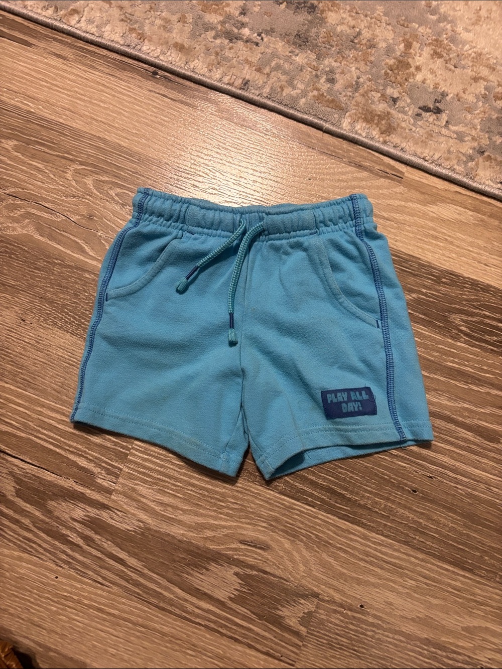 Cat & Jack Light Blue Kids Shorts